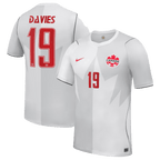 Canada DAVIES #19 Third World Cup 2026 Jersey White Men's