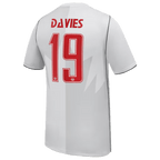 Canada DAVIES #19 Third World Cup 2026 Jersey White Men's