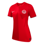 Canada Home World Cup 2026 Jersey Red Women's