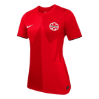 Canada Home World Cup 2026 Jersey Red Women's