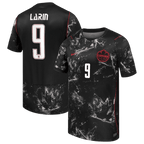Canada LARIN #9 Away World Cup 2026 Jersey Black Men's