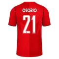 Canada OSORIO #21 Home World Cup 2026 Jersey Red Men's