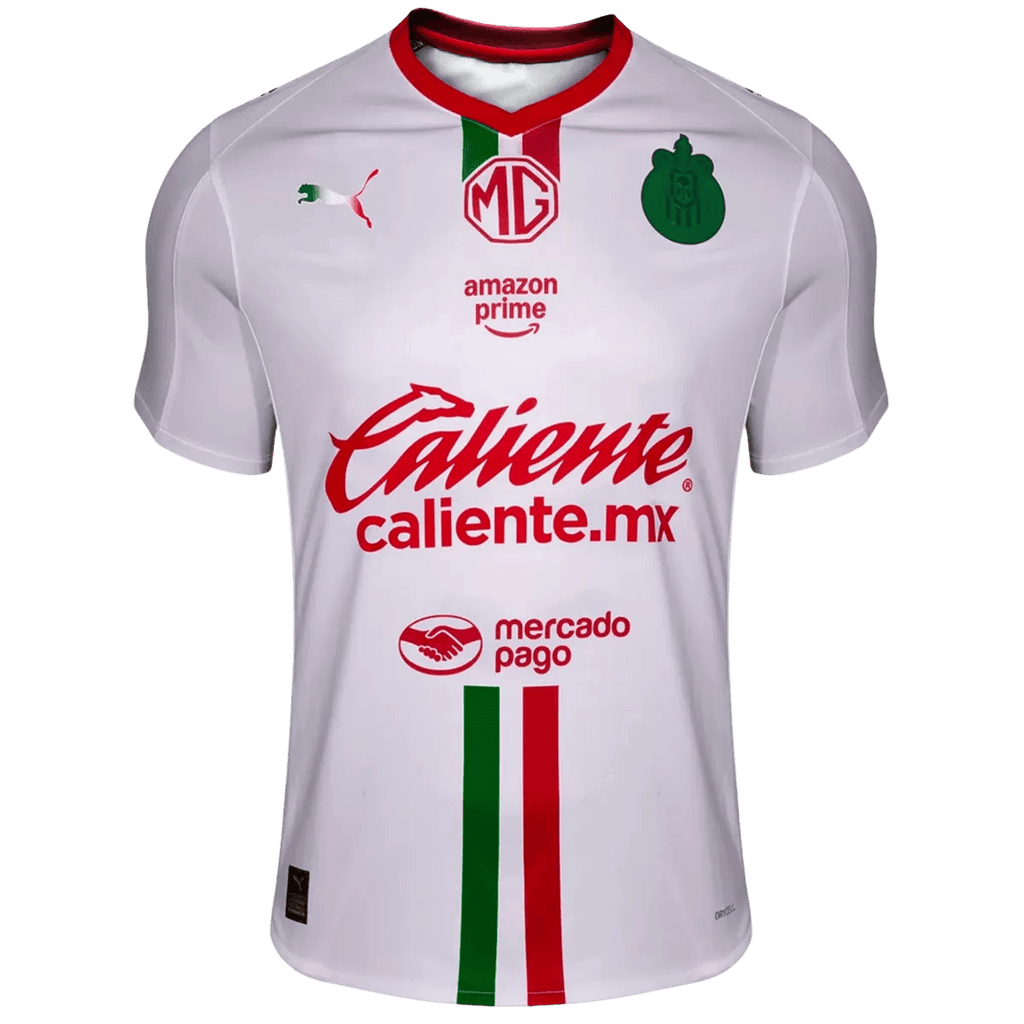 Chivas de Guadalajara Away 2025/26 Jersey White Men's