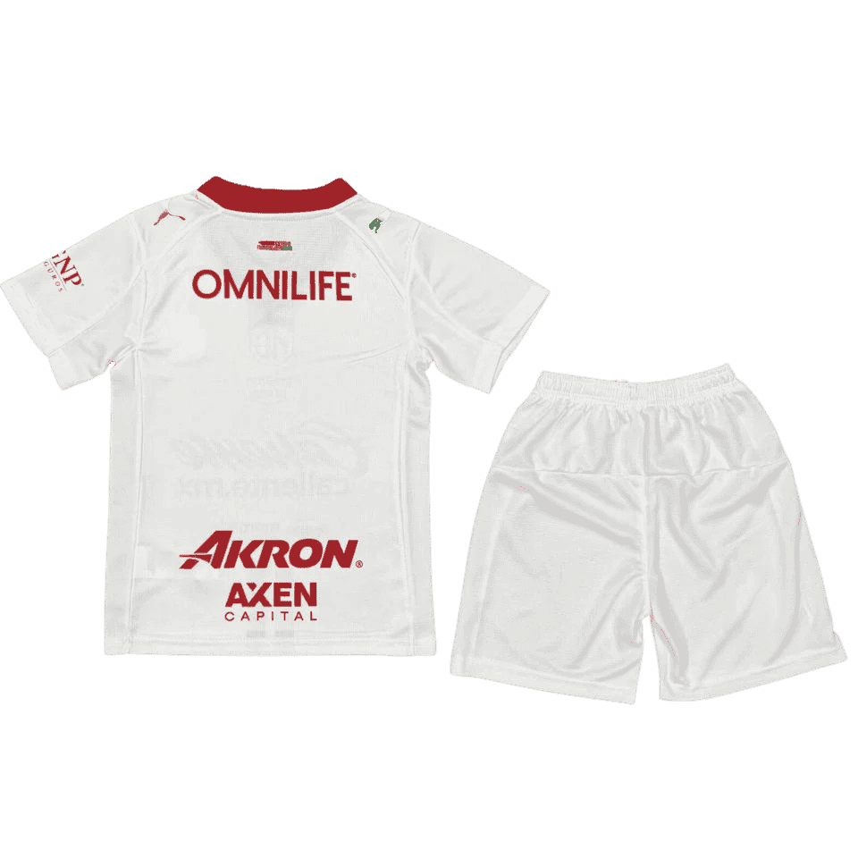 Chivas de Guadalajara Away 2025/26 Kit White Kids