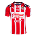 Chivas de Guadalajara Home 2025/26 Jersey White & Red Men's