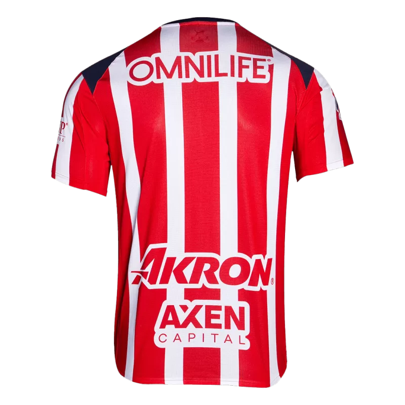 Chivas de Guadalajara Home 2025/26 Jersey White & Red Men's