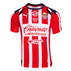 Chivas de Guadalajara Home 2025/26 Jersey White & Red Men's