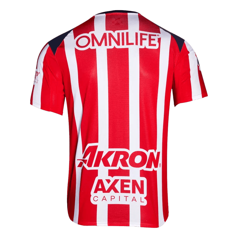 Chivas de Guadalajara Home 2025/26 Jersey White & Red Men's