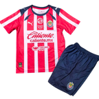 Chivas de Guadalajara Home 2025/26 Kit White & Red Kids