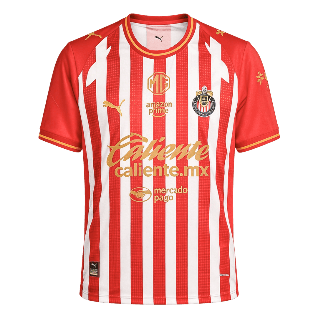 Chivas de Guadalajara Home 2026/27 Jersey White & Red Men's