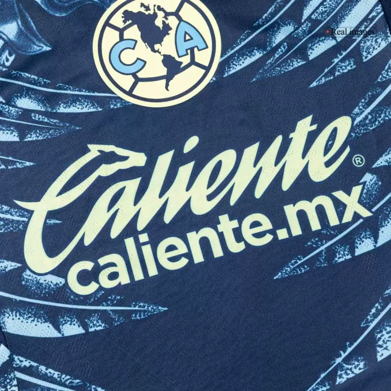 Club America Away 2025/26 Jersey Player's Version Navy Blue Men's