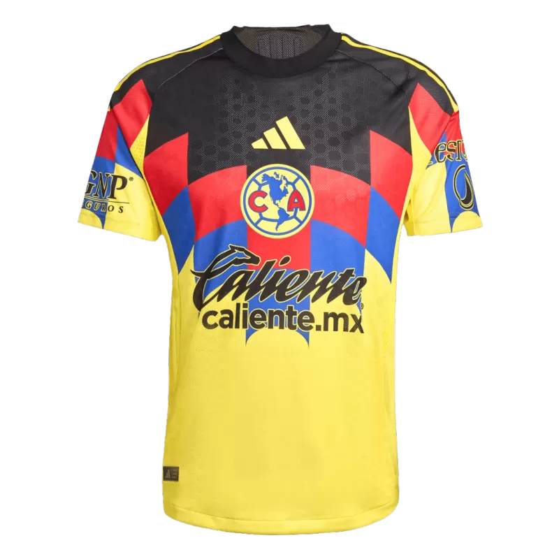 Club America Home 2025/26 Jersey Player's Version Yellow Men's