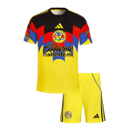 Club America Home 2025/26 Kit Yellow Kids