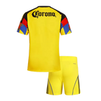 Club America Home 2025/26 Kit Yellow Kids
