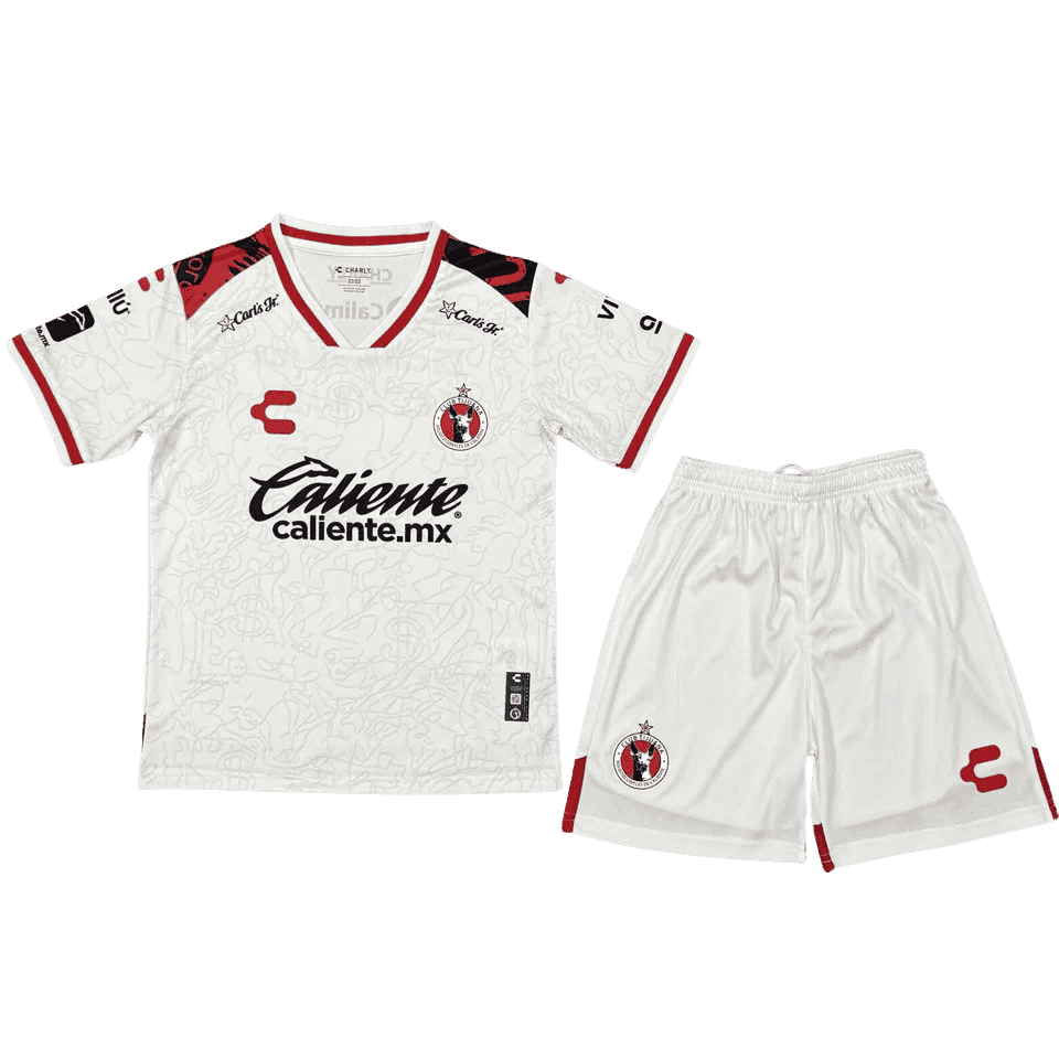 Club Tijuana Away 2025/26 Kit White Kids