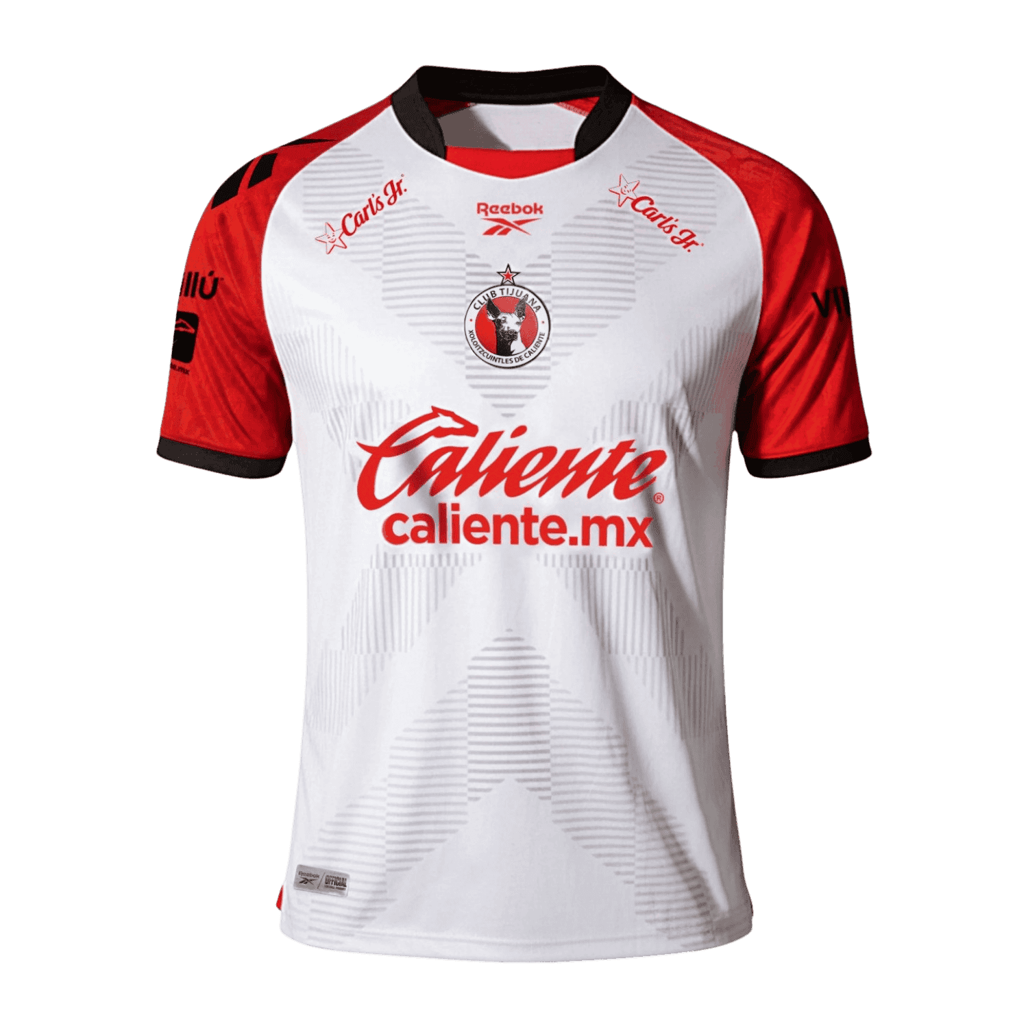 Club Tijuana Away 2026 Jersey Red & White Men's