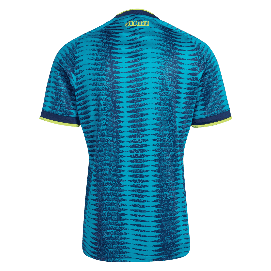 Colombia Away World Cup 2026 Jersey Blue Men's