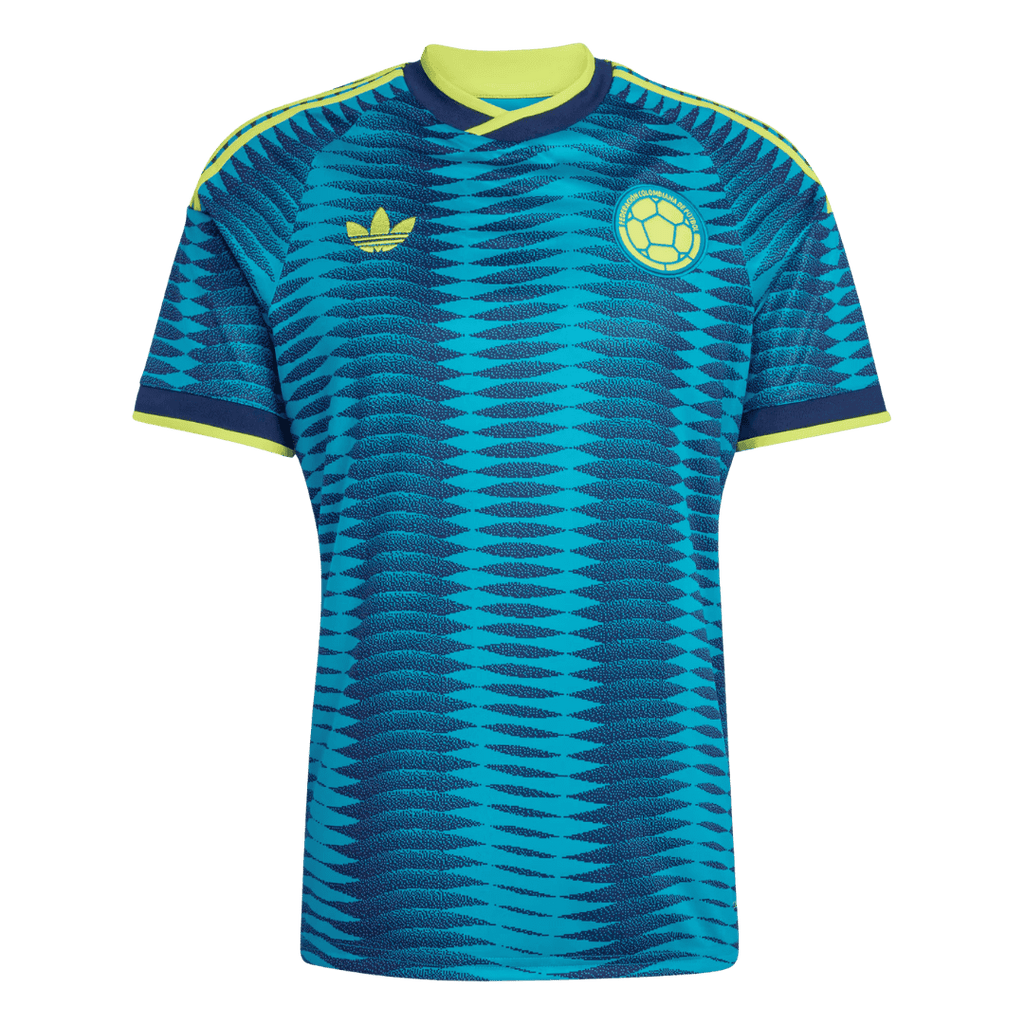 Colombia Away World Cup 2026 Jersey Blue Men's