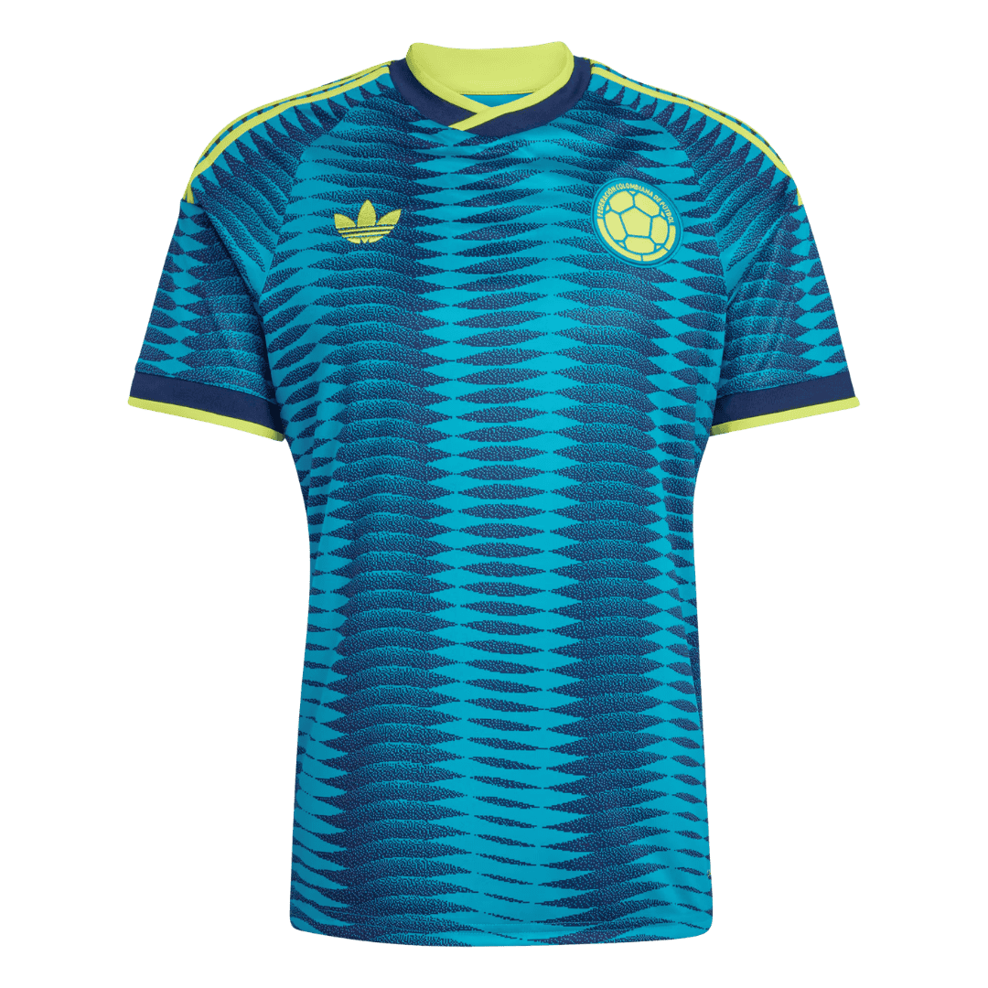Colombia Away World Cup 2026 Jersey Blue Men's