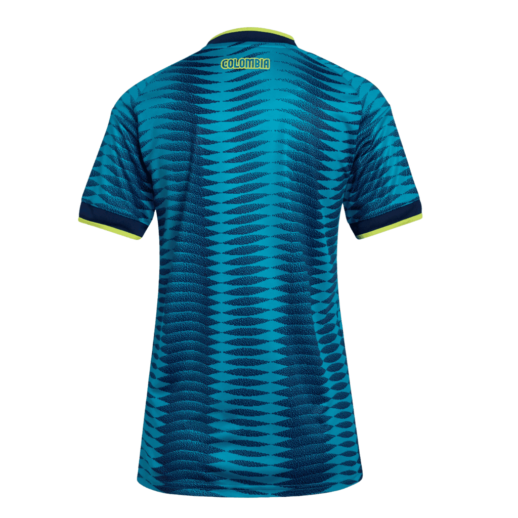 Colombia Away World Cup 2026 Jersey Blue Women's