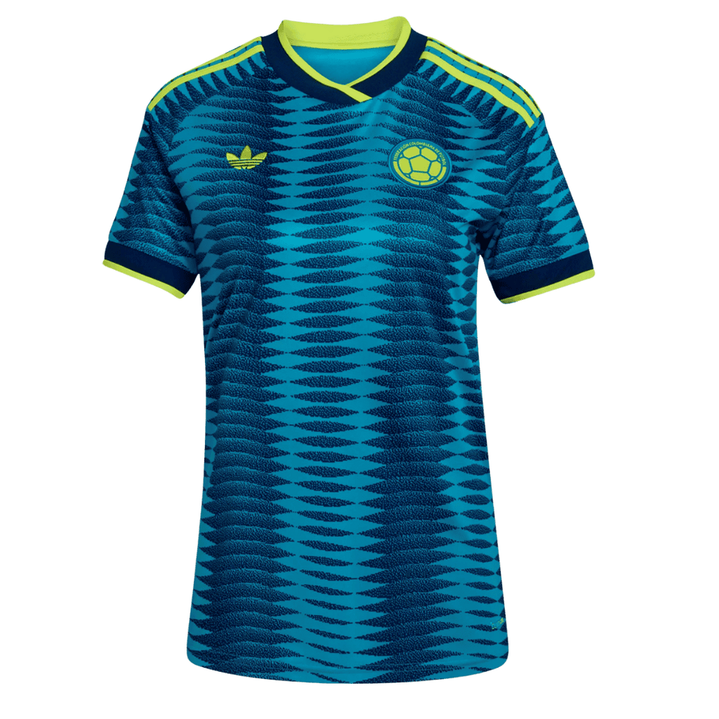 Colombia Away World Cup 2026 Jersey Blue Women's
