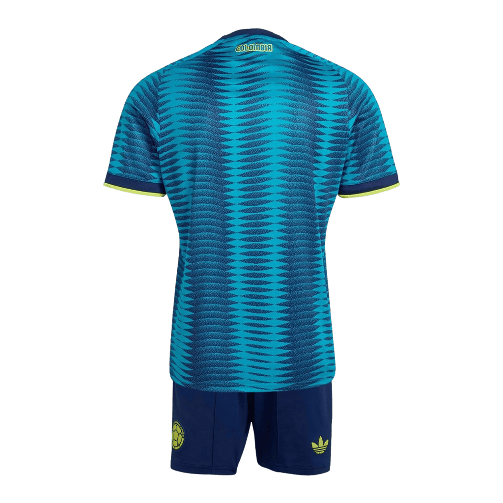 Colombia Away World Cup 2026 Kit Blue Kids