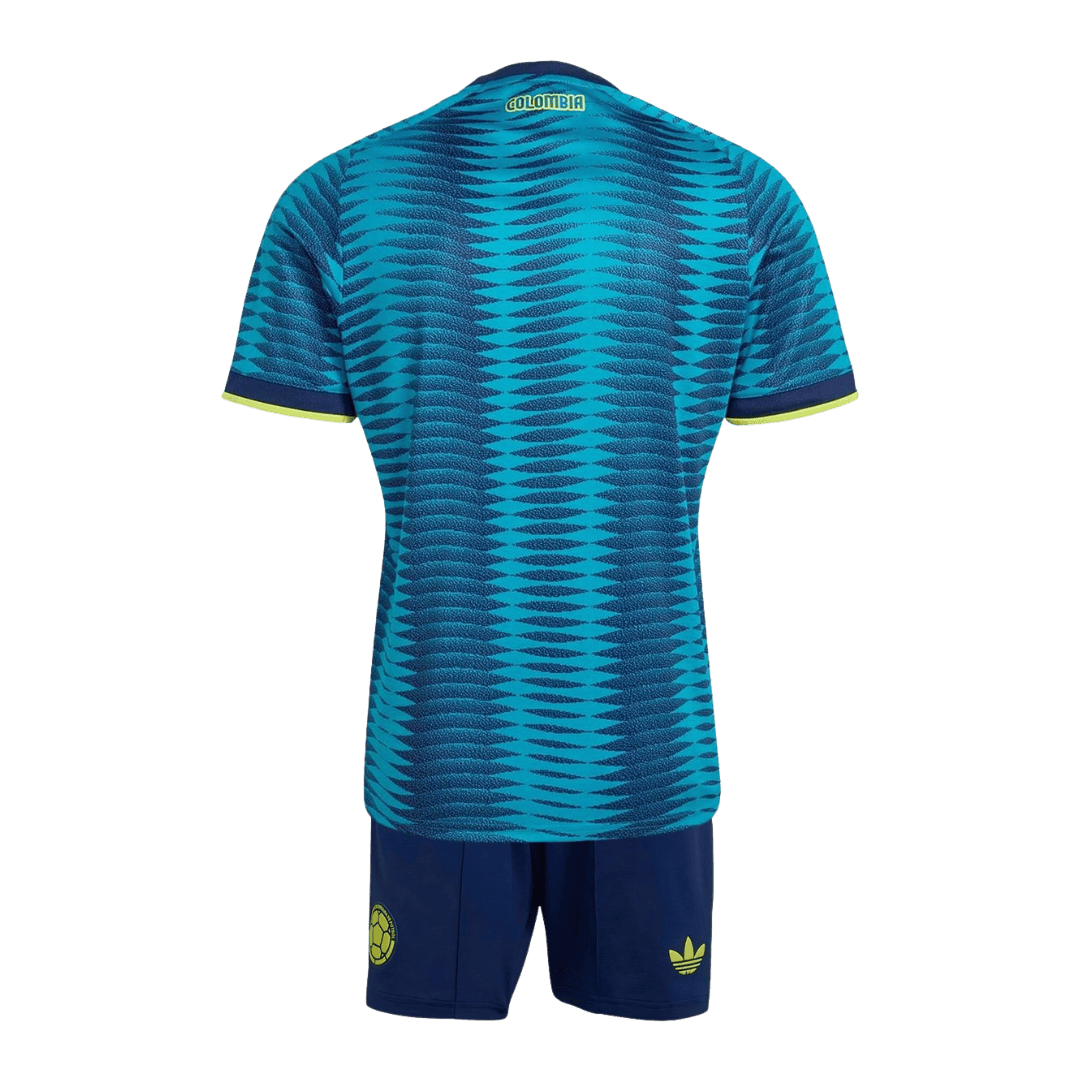 Colombia Away World Cup 2026 Kit Blue Kids
