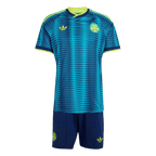 Colombia Away World Cup 2026 Kit Blue Kids
