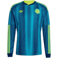 Colombia Away World Cup 2026 Long Sleeve Jersey Blue Men's