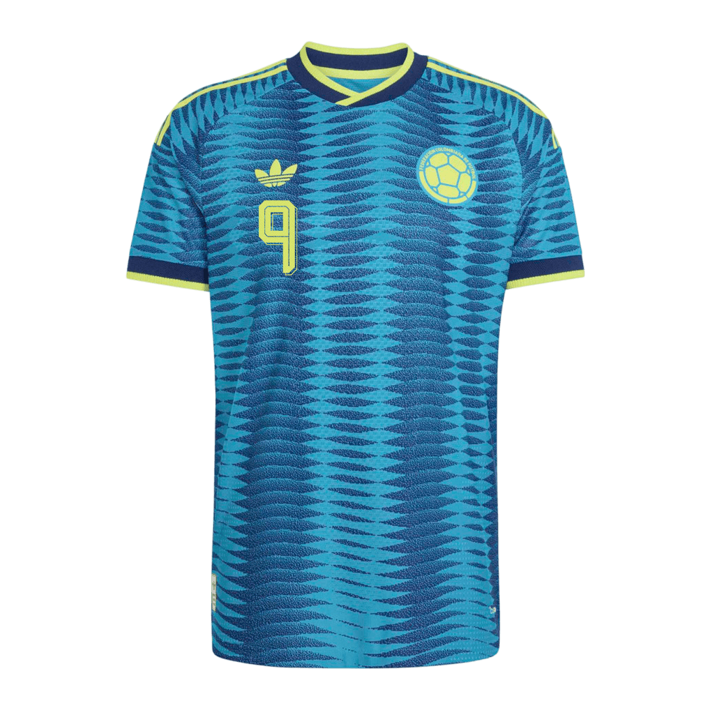 Colombia CÓRDOBA #9 Away World Cup 2026 Jersey Blue Men's