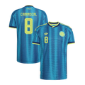 Colombia CARRASCAL #8 Away World Cup 2026 Jersey Blue Men's