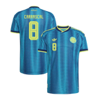 Colombia CARRASCAL #8 Away World Cup 2026 Jersey Blue Men's