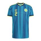 Colombia D. MUÑOZ #2 Away World Cup 2026 Jersey Blue Men's