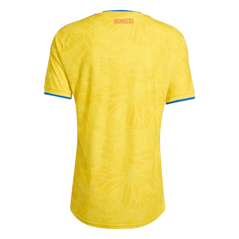 Colombia Home World Cup 2026 Jersey Player's Version Yellow Men's