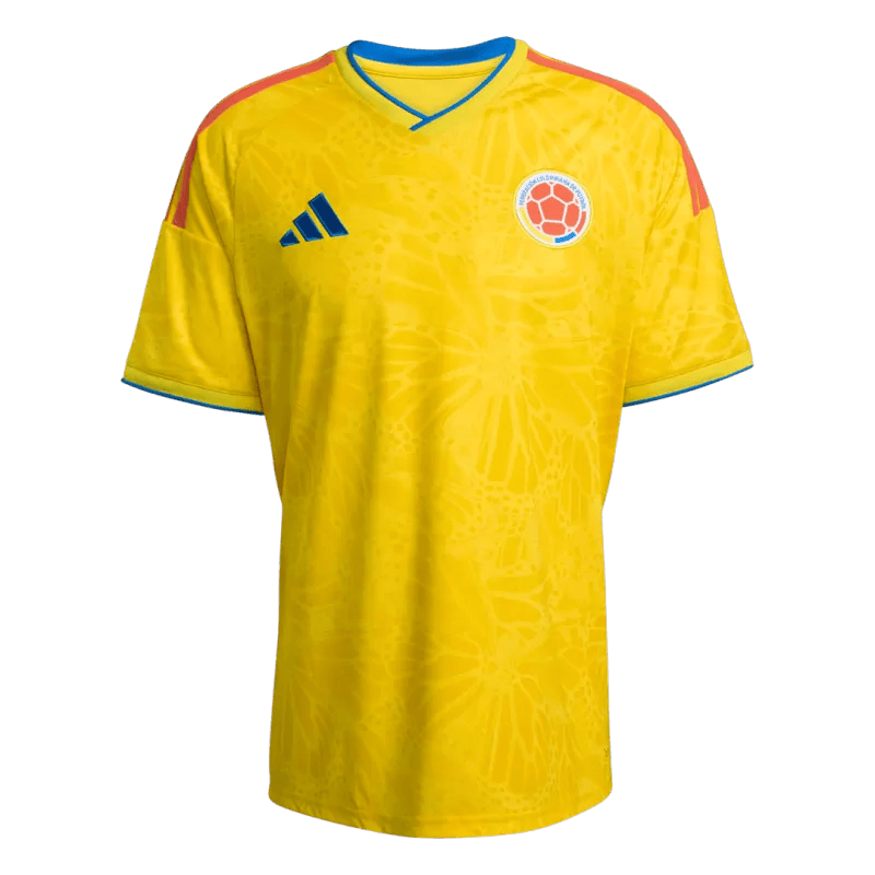 Colombia Home World Cup 2026 Jersey Yellow Men's