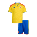 Colombia Home World Cup 2026 Kit Yellow Kids