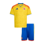 Colombia Home World Cup 2026 Kit Yellow Kids