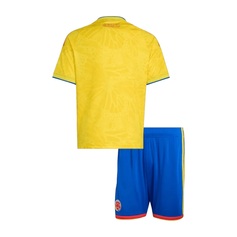 Colombia Home World Cup 2026 Kit Yellow Kids
