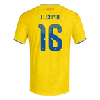 Colombia J. LERMA #16 Home World Cup 2026 Jersey Yellow Men's