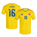 Colombia J. LERMA #16 Home World Cup 2026 Jersey Yellow Men's