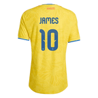 Colombia JAMES #10 Home World Cup 2026 Jersey Player's Version Yellow Men's