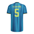 Colombia K. CASTAÑO #5 Away World Cup 2026 Jersey Blue Men's
