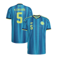 Colombia K. CASTAÑO #5 Away World Cup 2026 Jersey Blue Men's