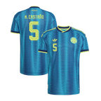 Colombia K. CASTAÑO #5 Away World Cup 2026 Jersey Blue Men's