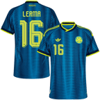Colombia LERMA #16 Away World Cup 2026 Jersey Player's Version Blue Men's