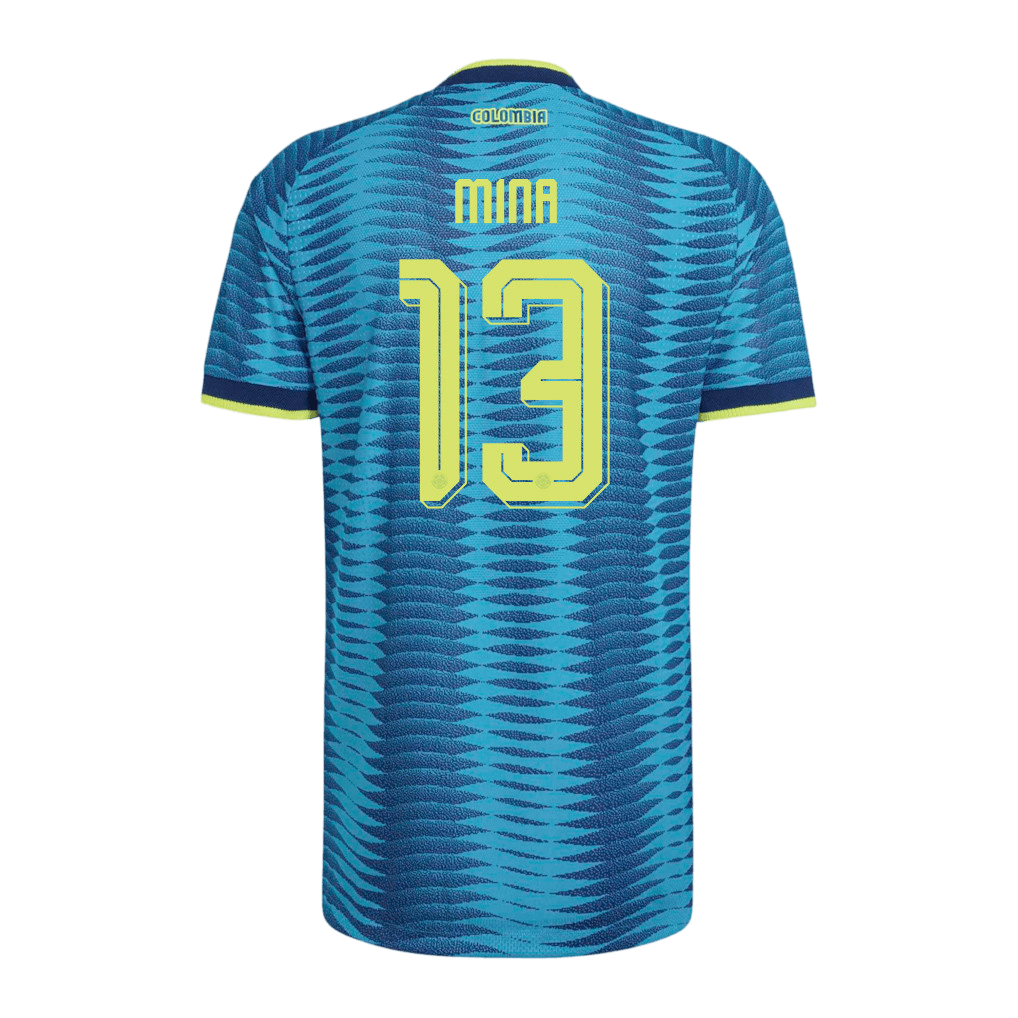 Colombia MINA #13 Away World Cup 2026 Jersey Blue Men's