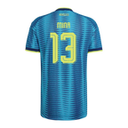 Colombia MINA #13 Away World Cup 2026 Jersey Blue Men's