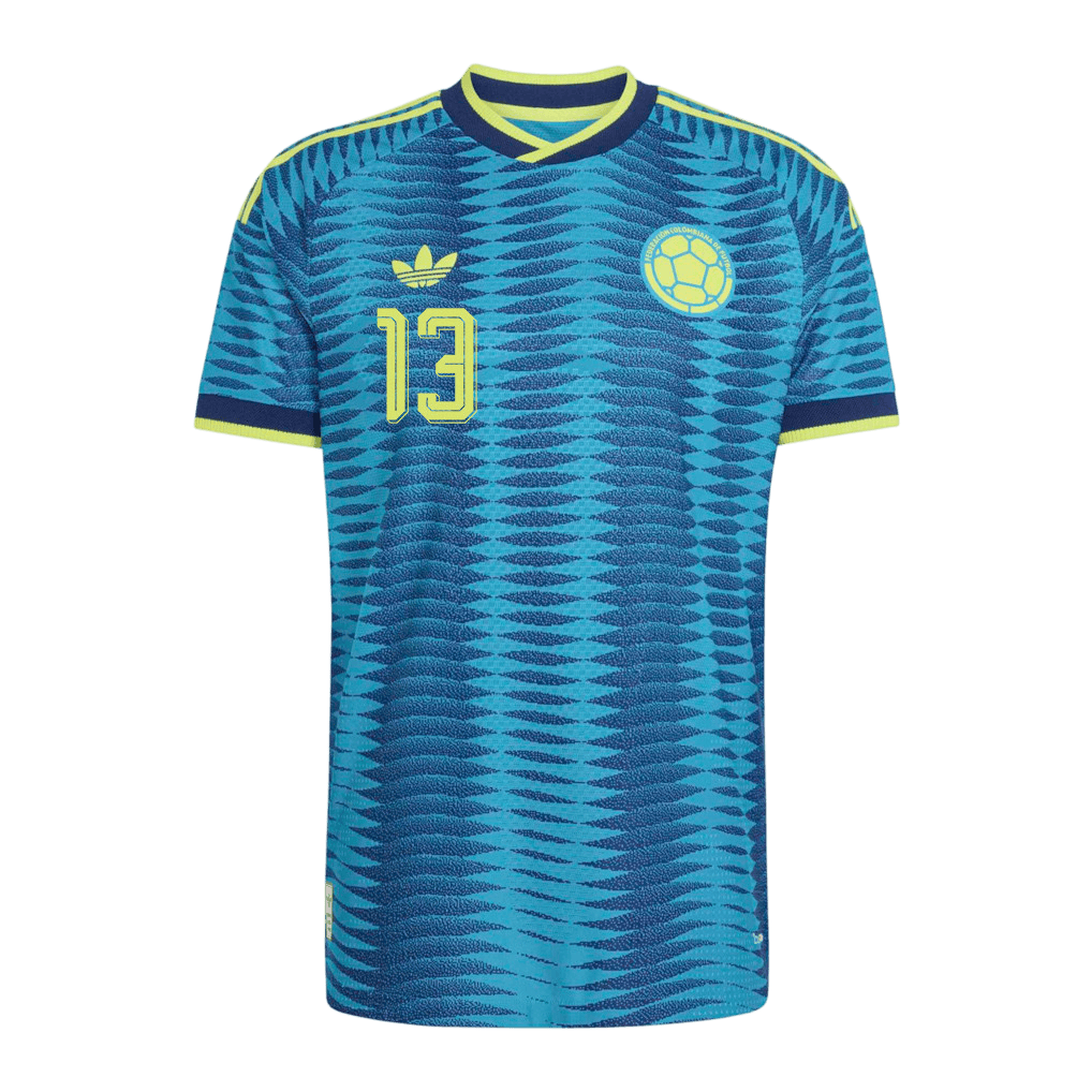Colombia MINA #13 Away World Cup 2026 Jersey Blue Men's