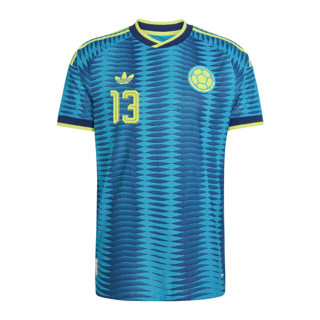 Colombia MINA #13 Away World Cup 2026 Jersey Blue Men's