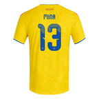 Colombia MINA #13 Home World Cup 2026 Jersey Yellow Men's